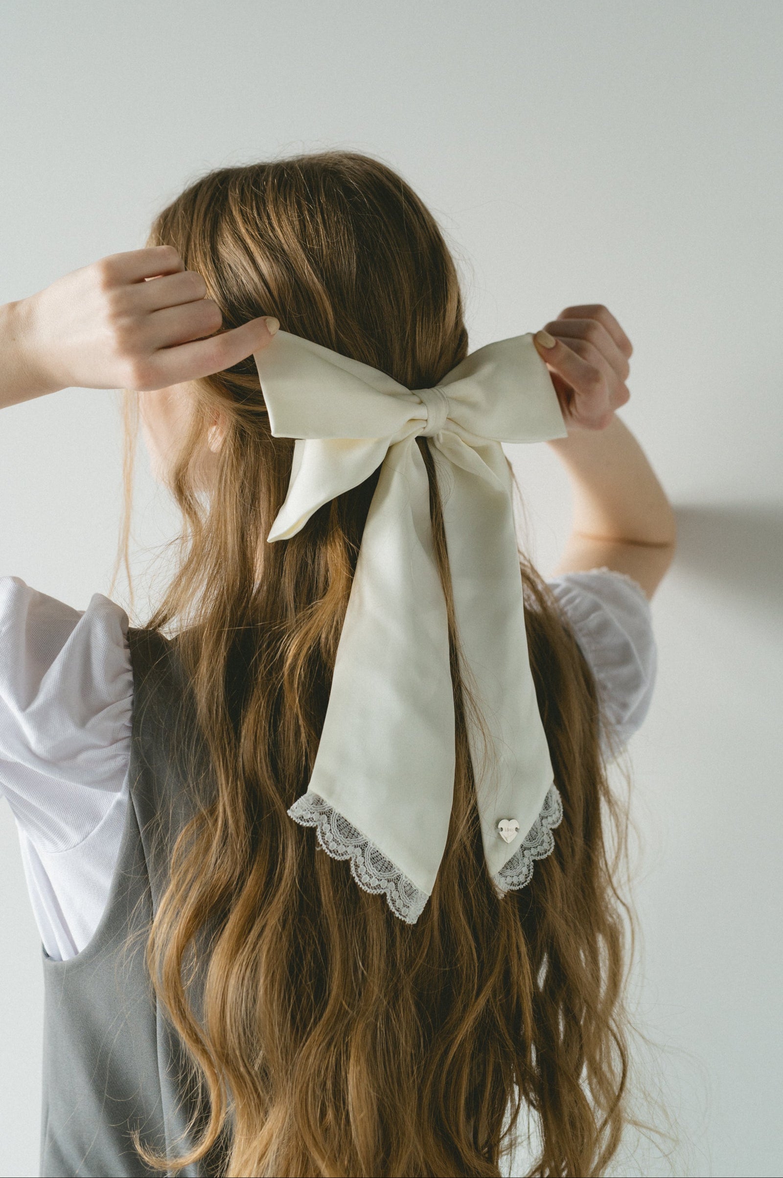 big ribbon barrette – idem