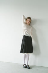 drawstring sheer long sleeve tops