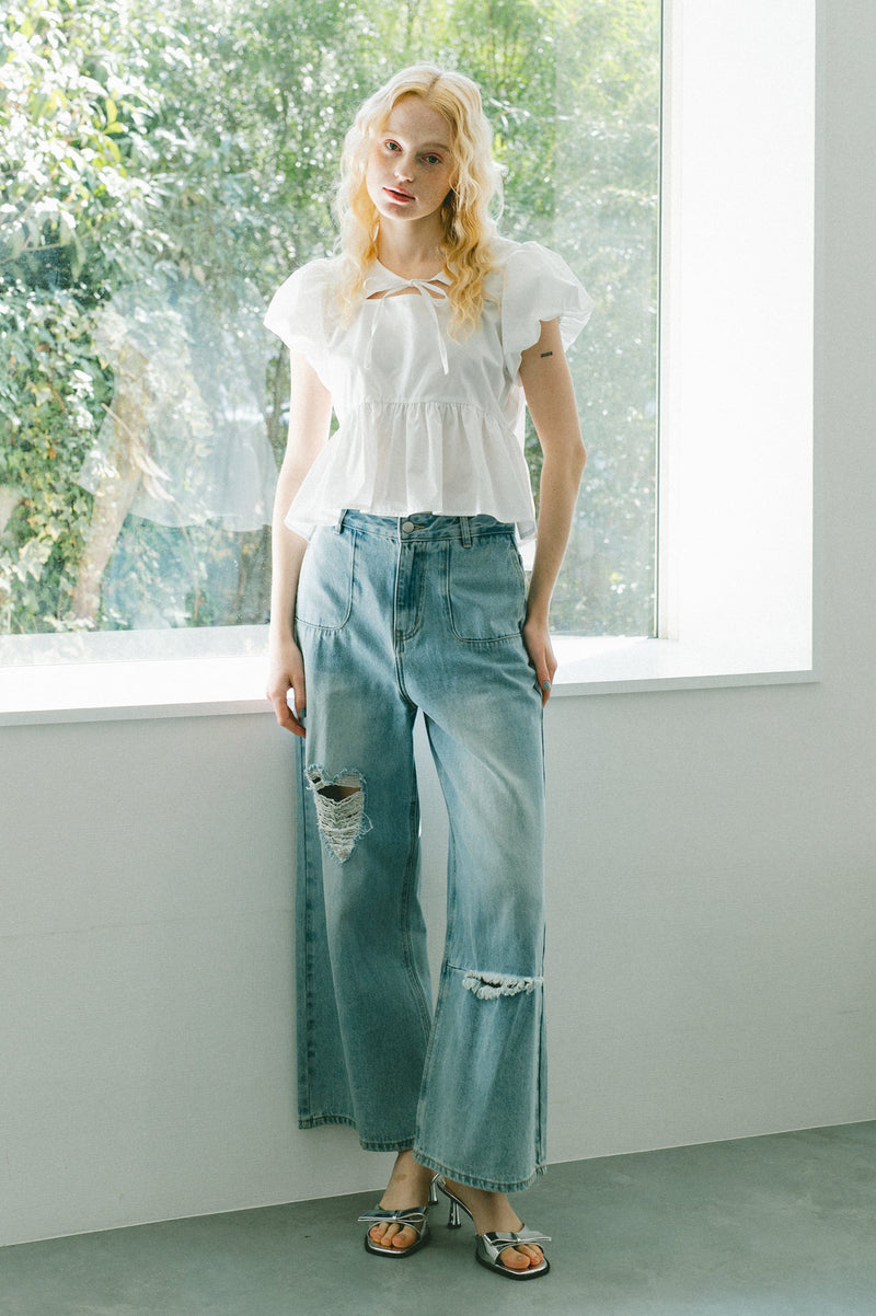 heart damage denim – idem