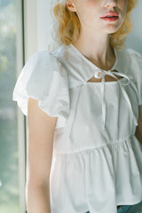 puff sleeve muse blouse