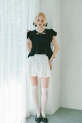 puff sleeve muse blouse