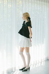 puff sleeve muse blouse