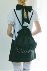 lace frill knapsack