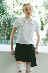 big ribbon mini skirt