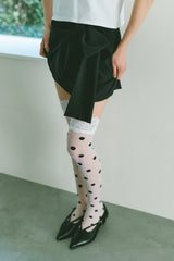 big ribbon mini skirt