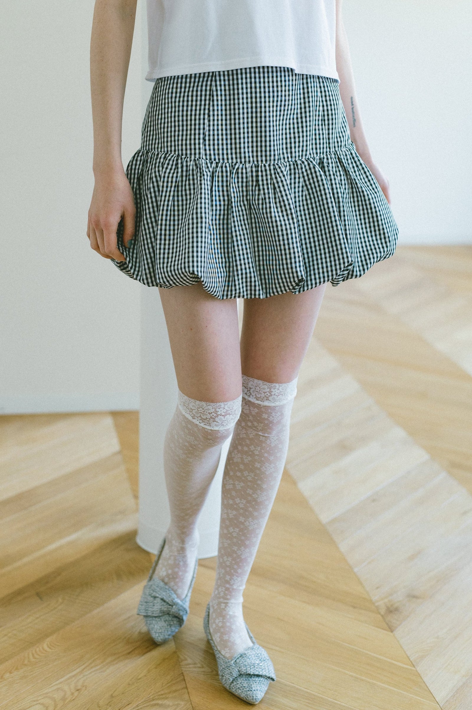 peplum balloon mini skirt – idem peplum balloon mini skirt – idem