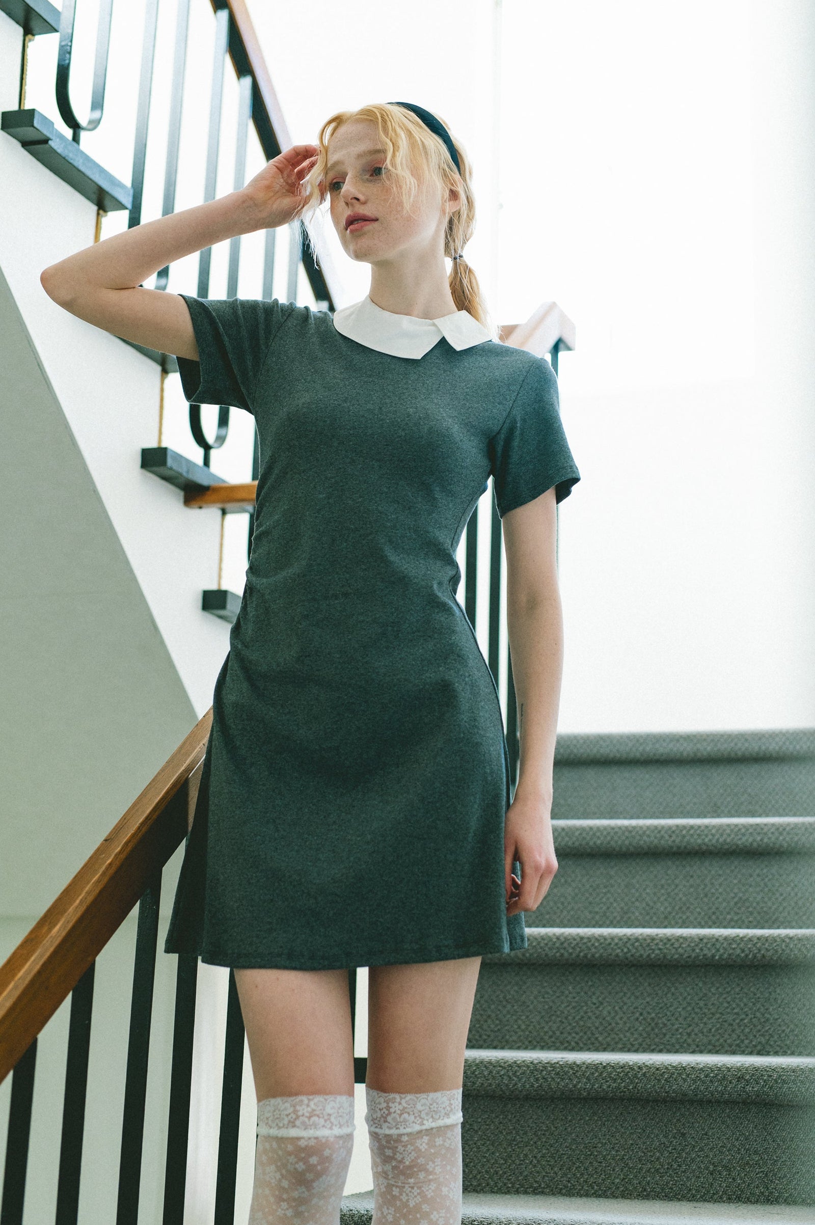 lady classic gather onepiece – idem