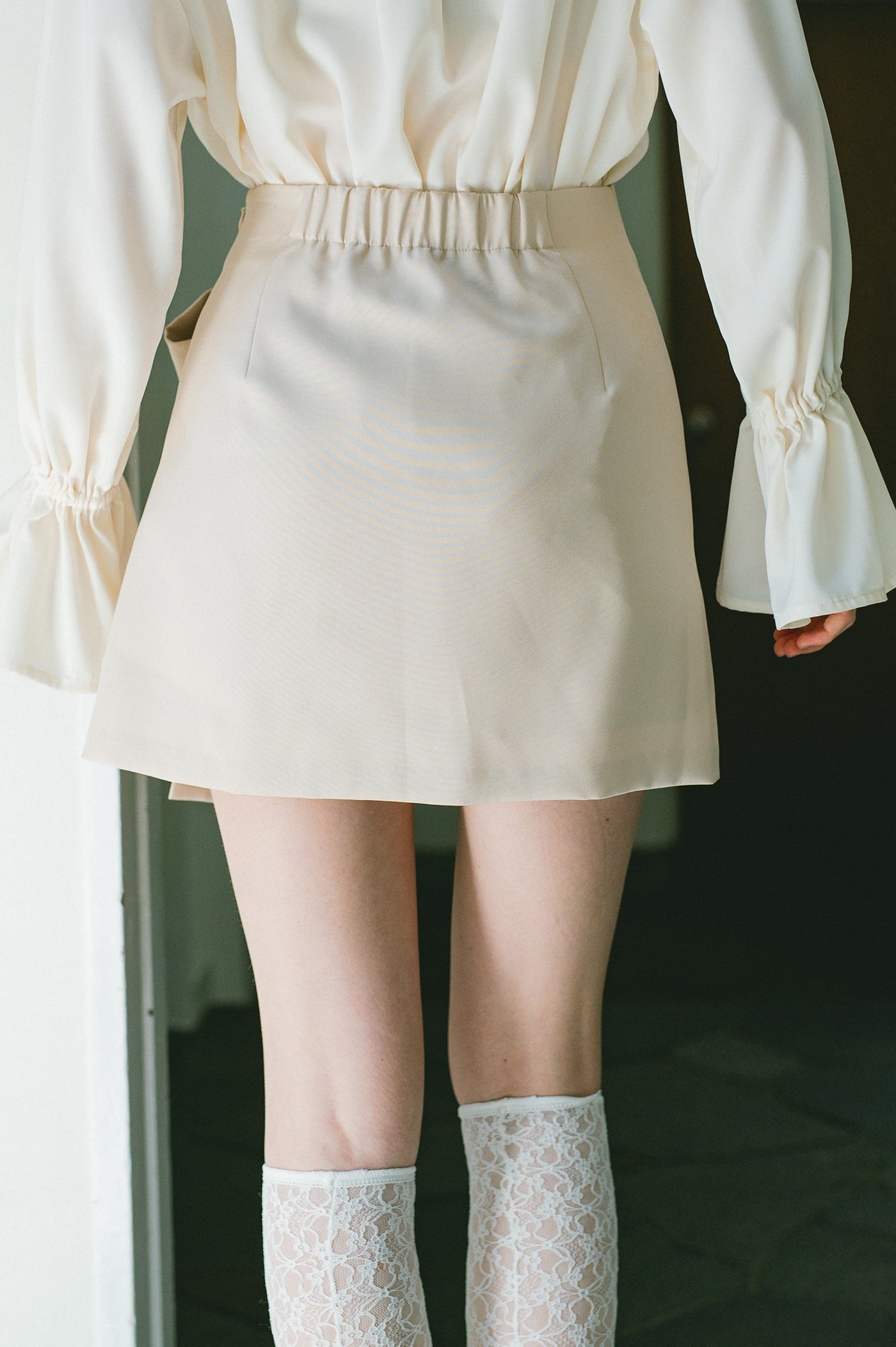 big ribbon mini skirt – idem