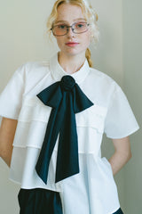 rose ribbon tie