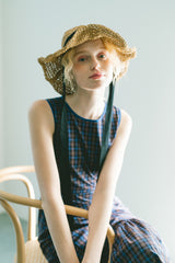 ribbon straw hat
