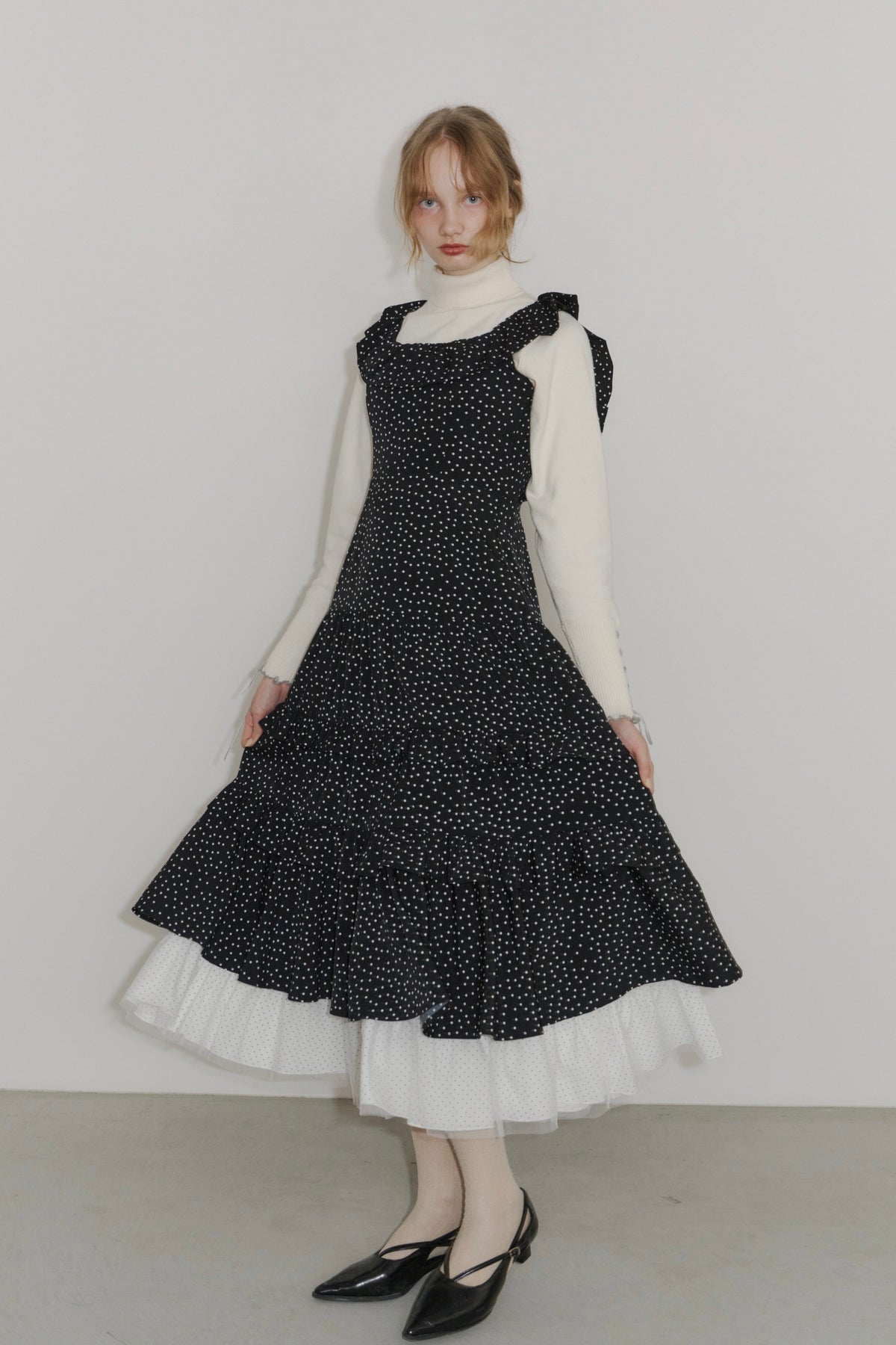 idem イデム　many frill mini onepiece idem イデム many frill mini onepiece