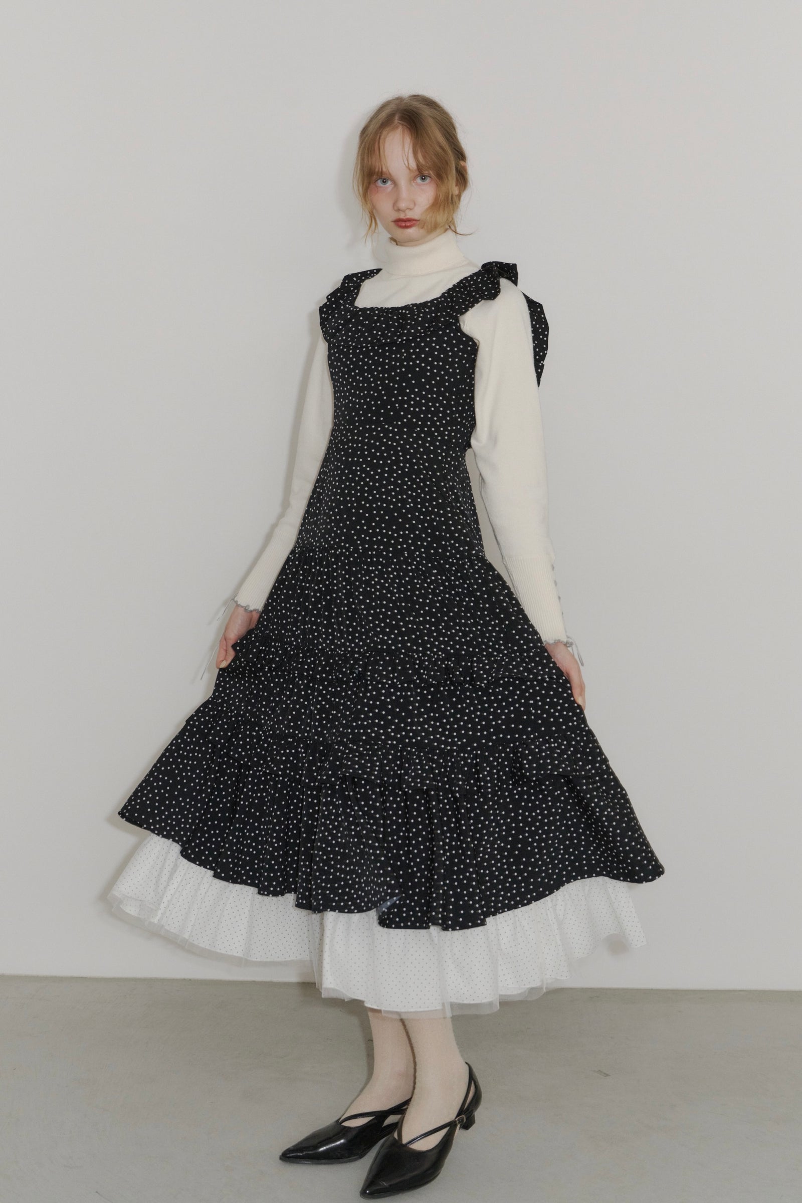 dot × dot many frill onepiece – idem