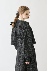 flower jacquard jacket