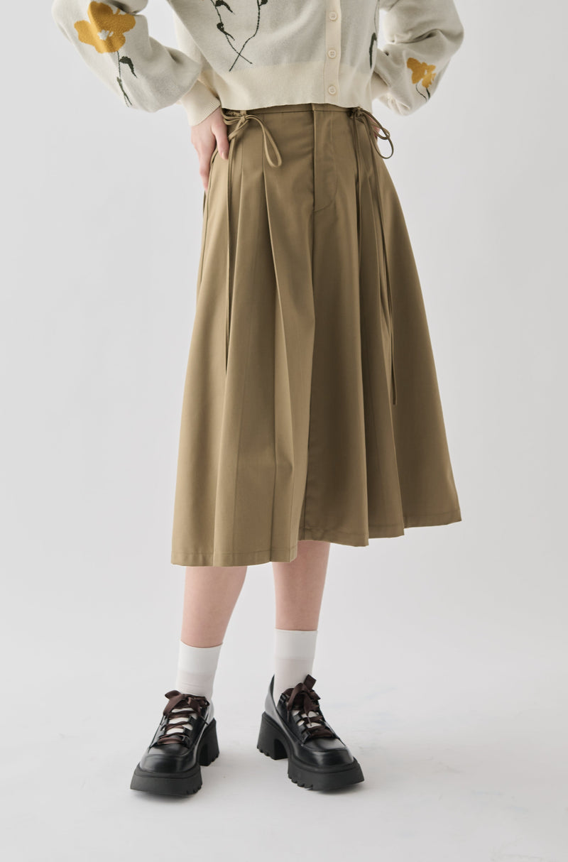 2way ribbon belt skirt