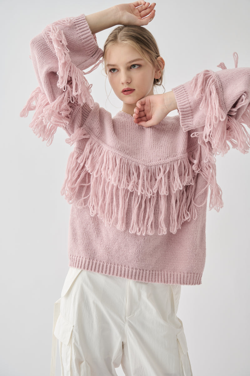 fringe loose knit – idem