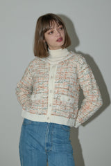 mix tweed sailor jacket