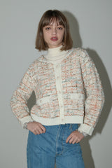 mix tweed sailor jacket