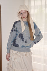 watercolor loose knit