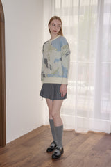 watercolor loose knit