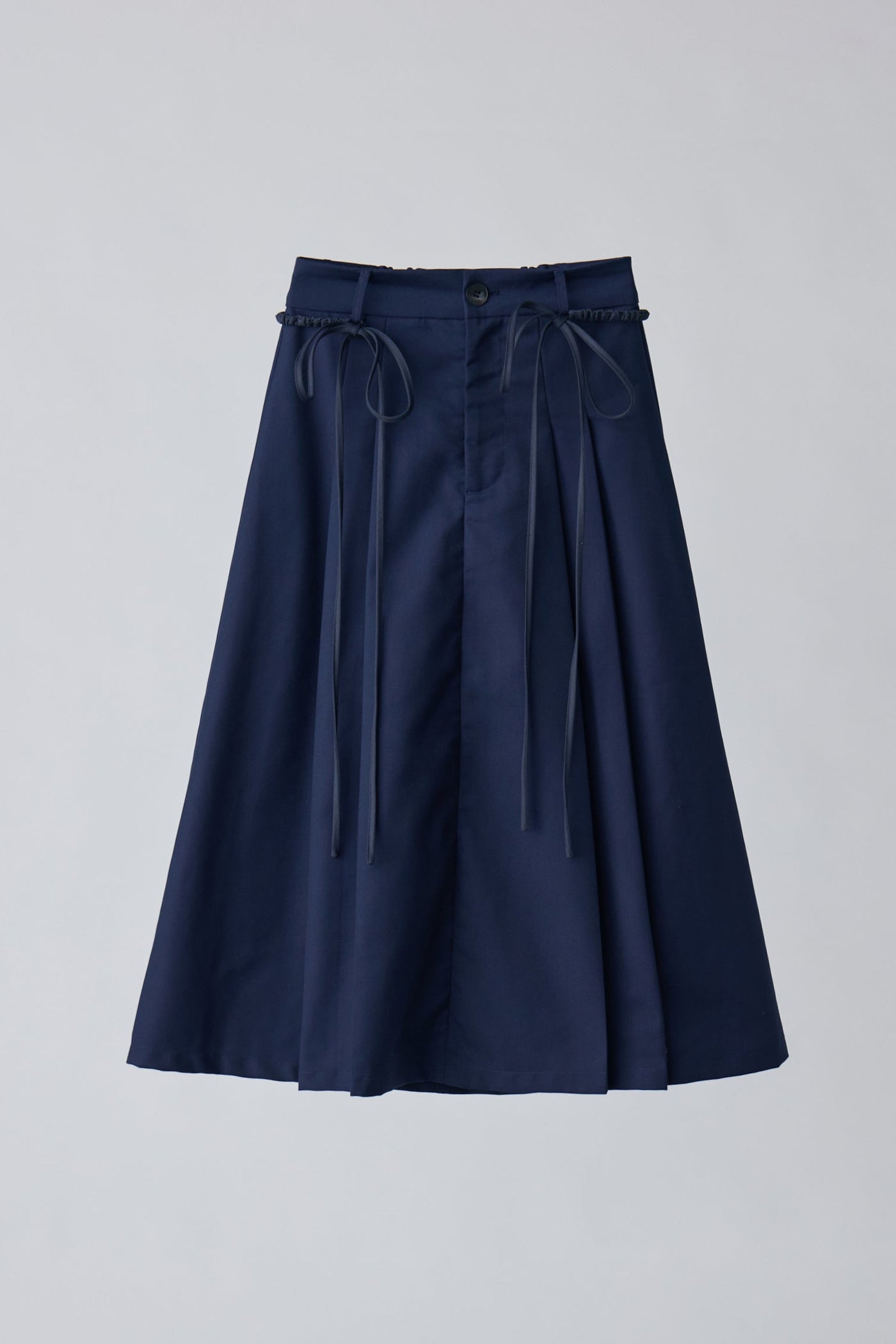 スカート epine middle 2way ribbon pleats skirt 中古・古着通販】epine (エピヌ) middle 2way ribbon pleats