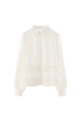 many frill blouse