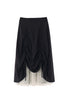 lace layered drawstring skirt (NEW COLOR)