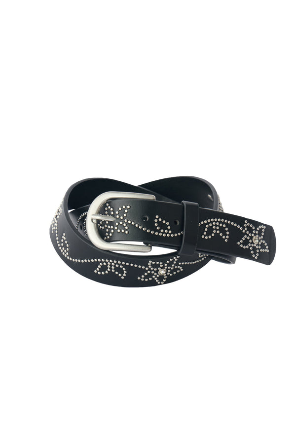 flower studs belt