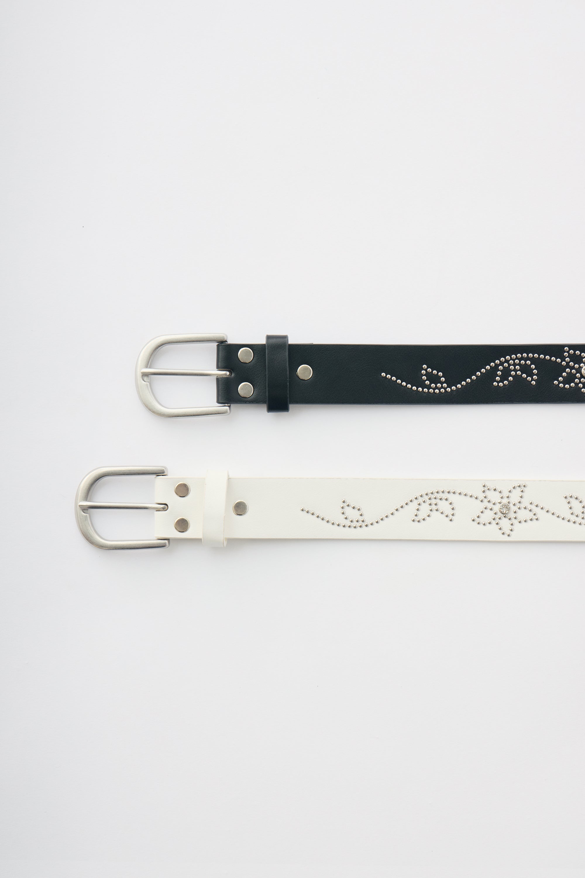 flower studs belt