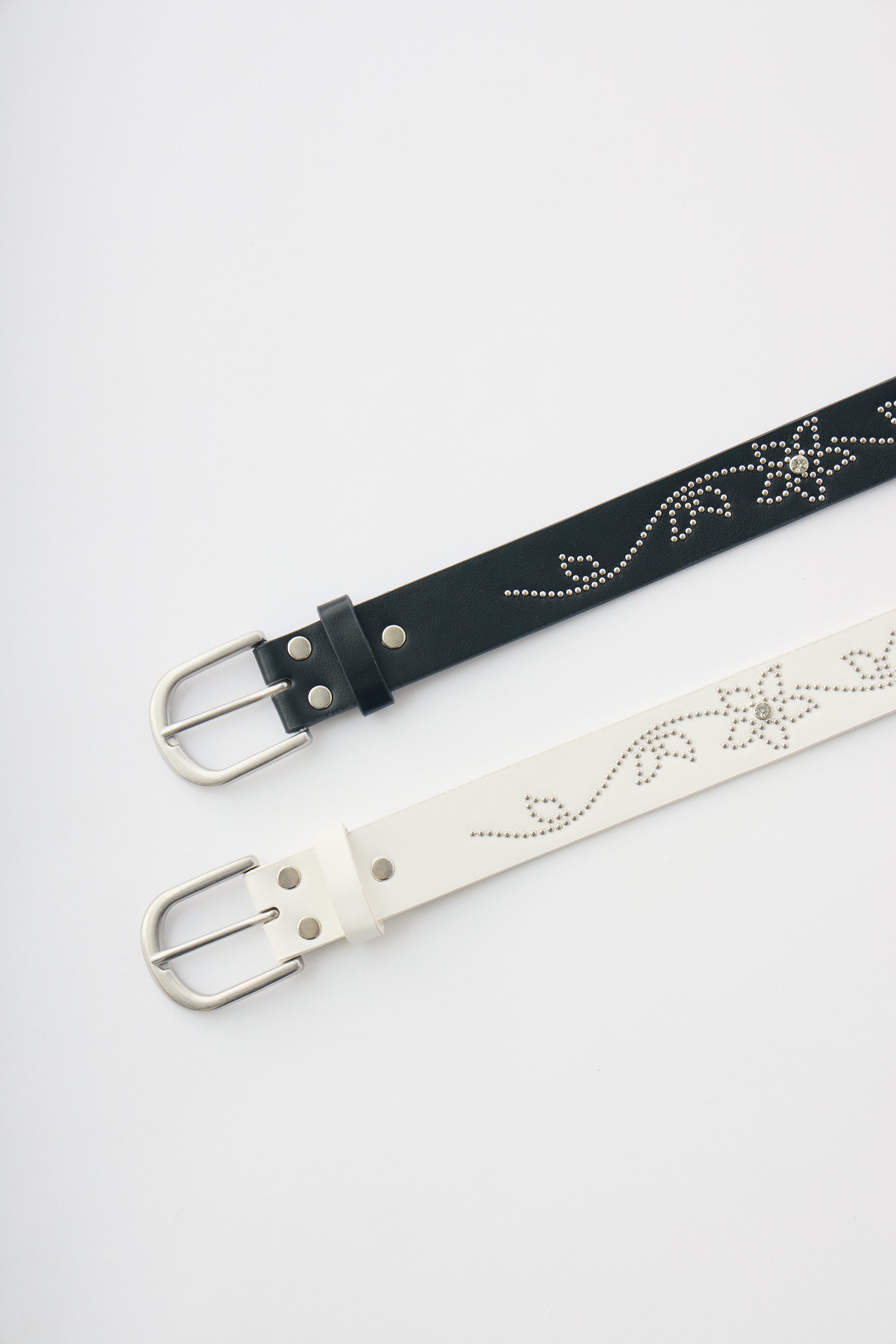 flower studs belt
