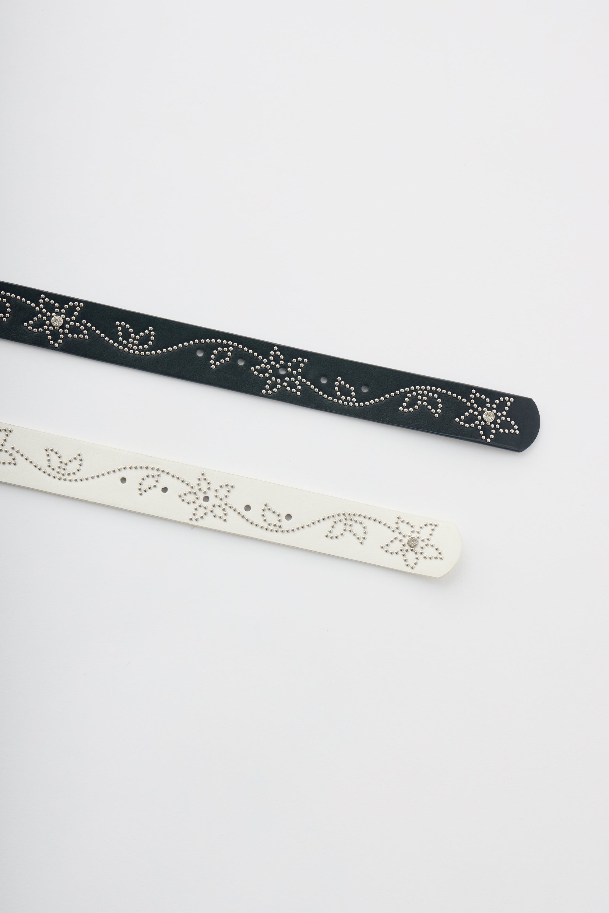 flower studs belt