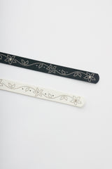 flower studs belt