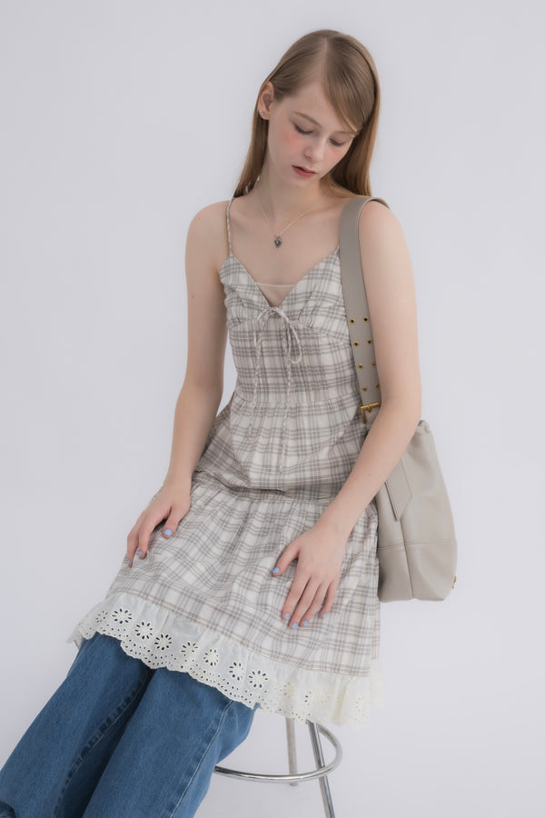 lace cami onepiece (NEW COLOR)