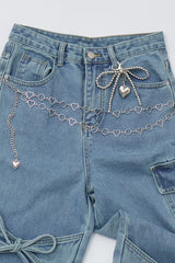 heart chain belt