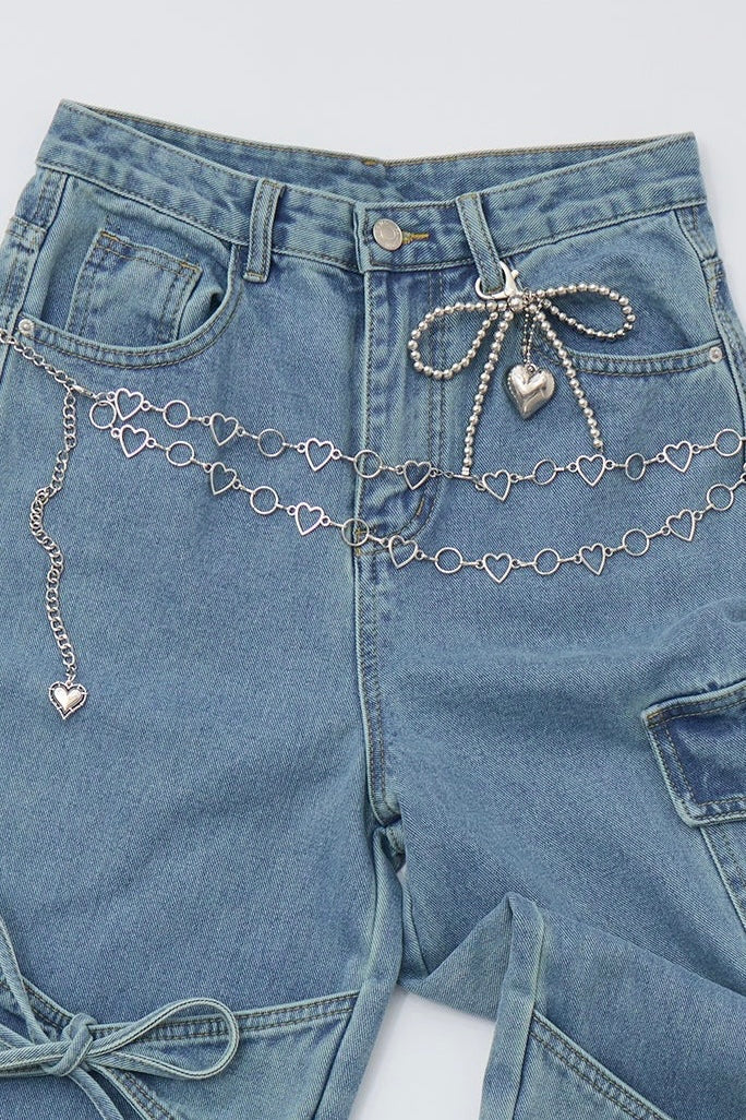 heart chain belt