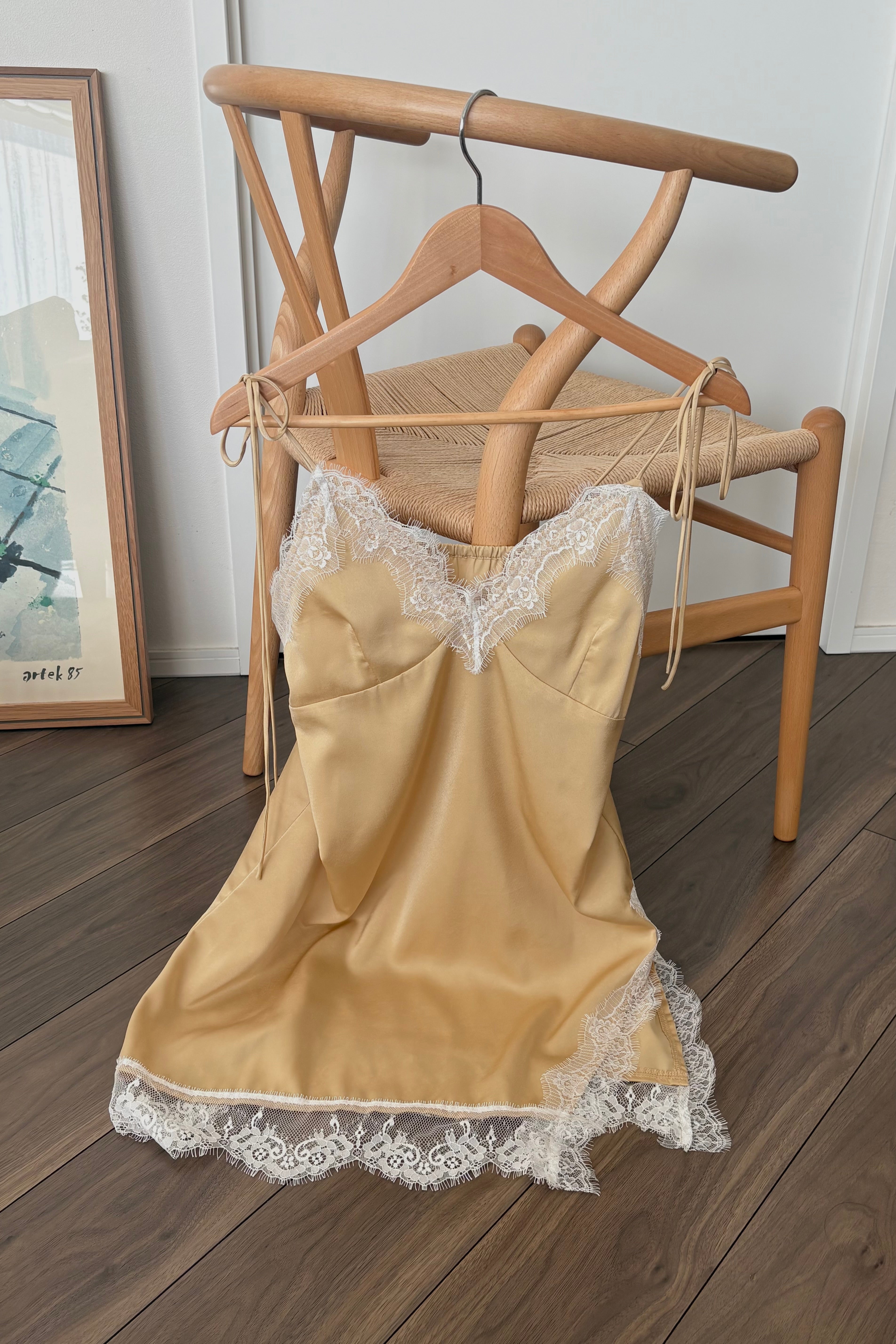 sensual satin cami onepiece
