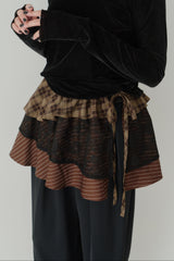 many ways multi wrap skirt