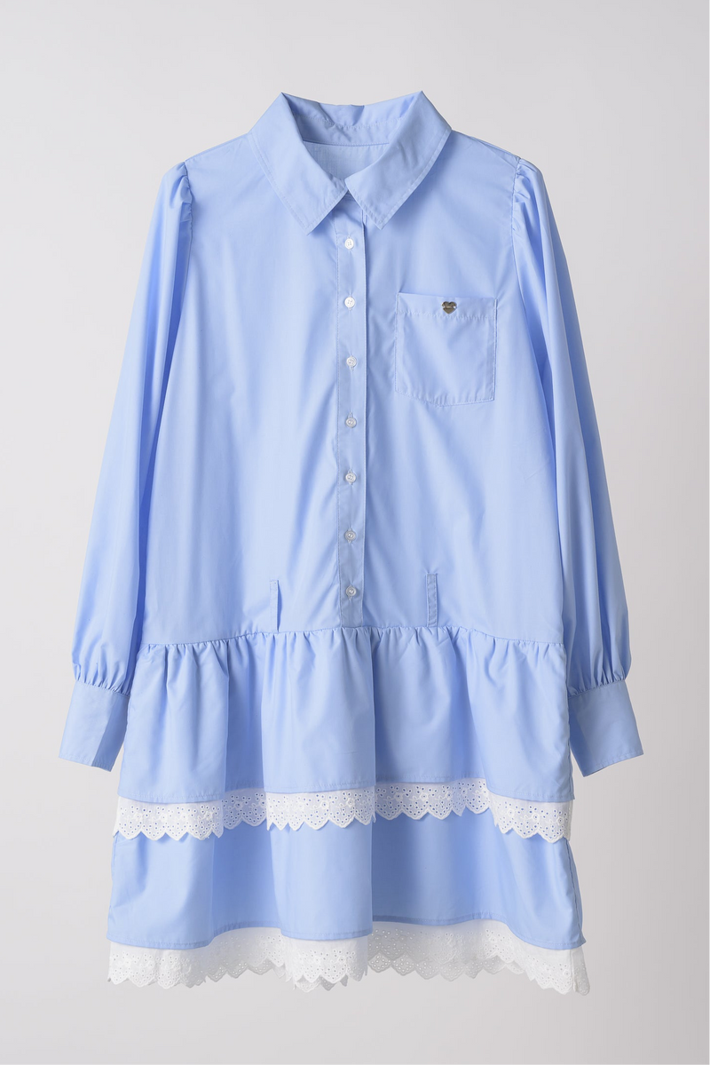 lace skirt shirt onepiece