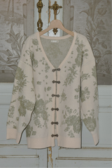 flower china cardigan