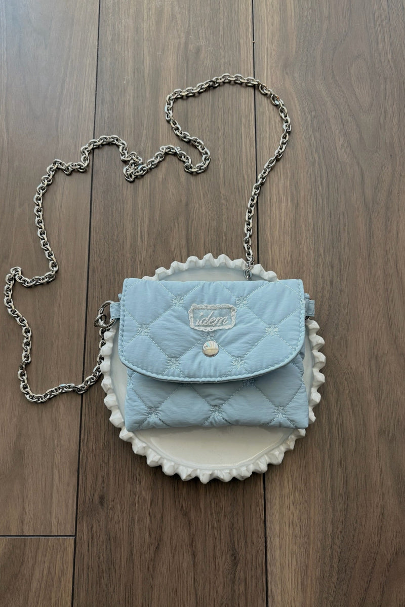 paddet chain pouch bag – idem