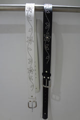 flower studs belt