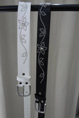 flower studs belt