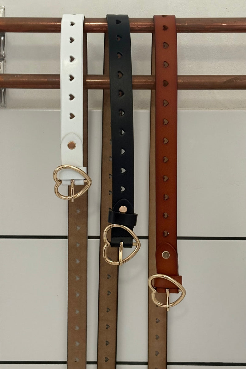 lovely heart belt