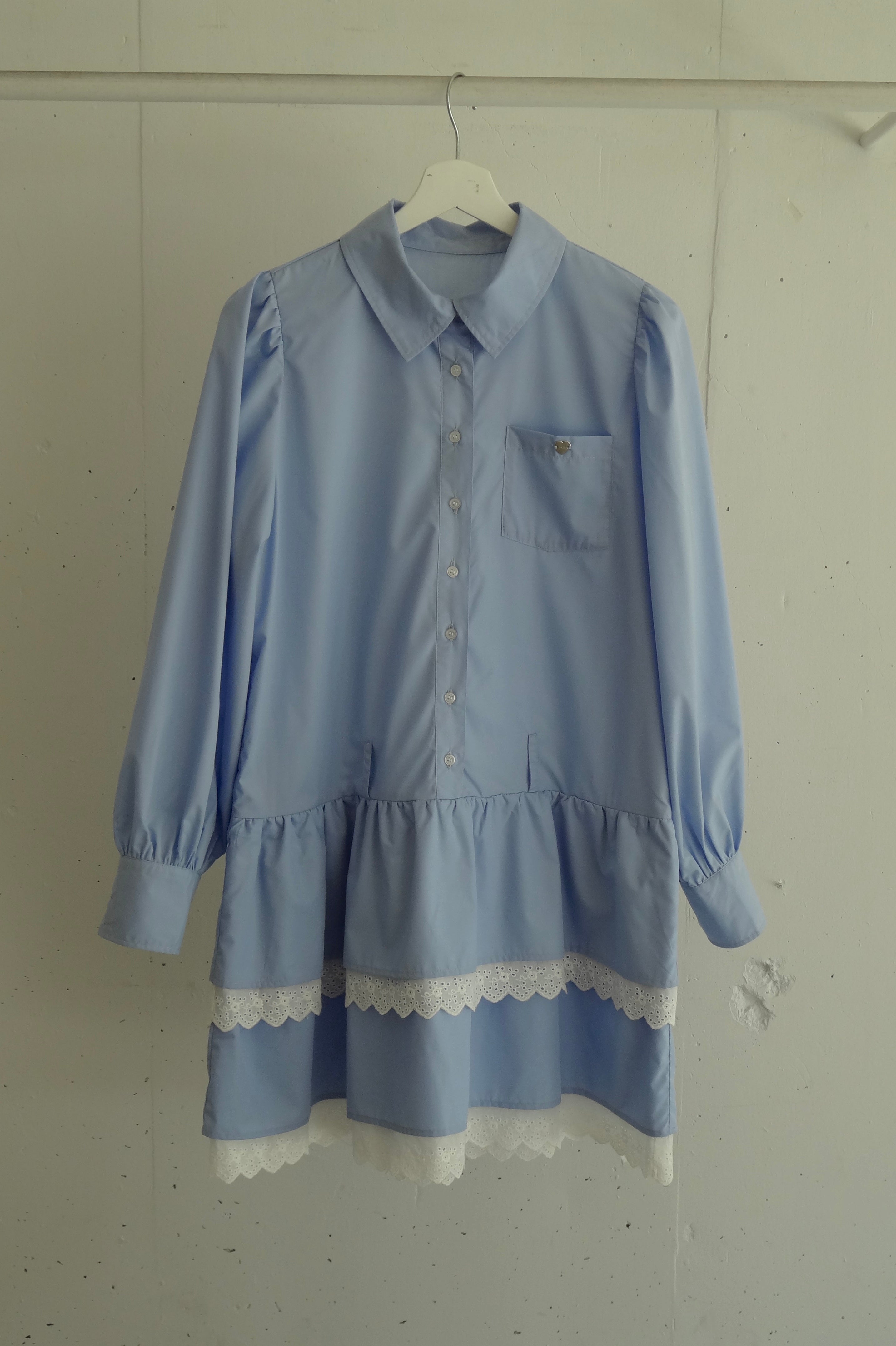 lace skirt shirt onepiece