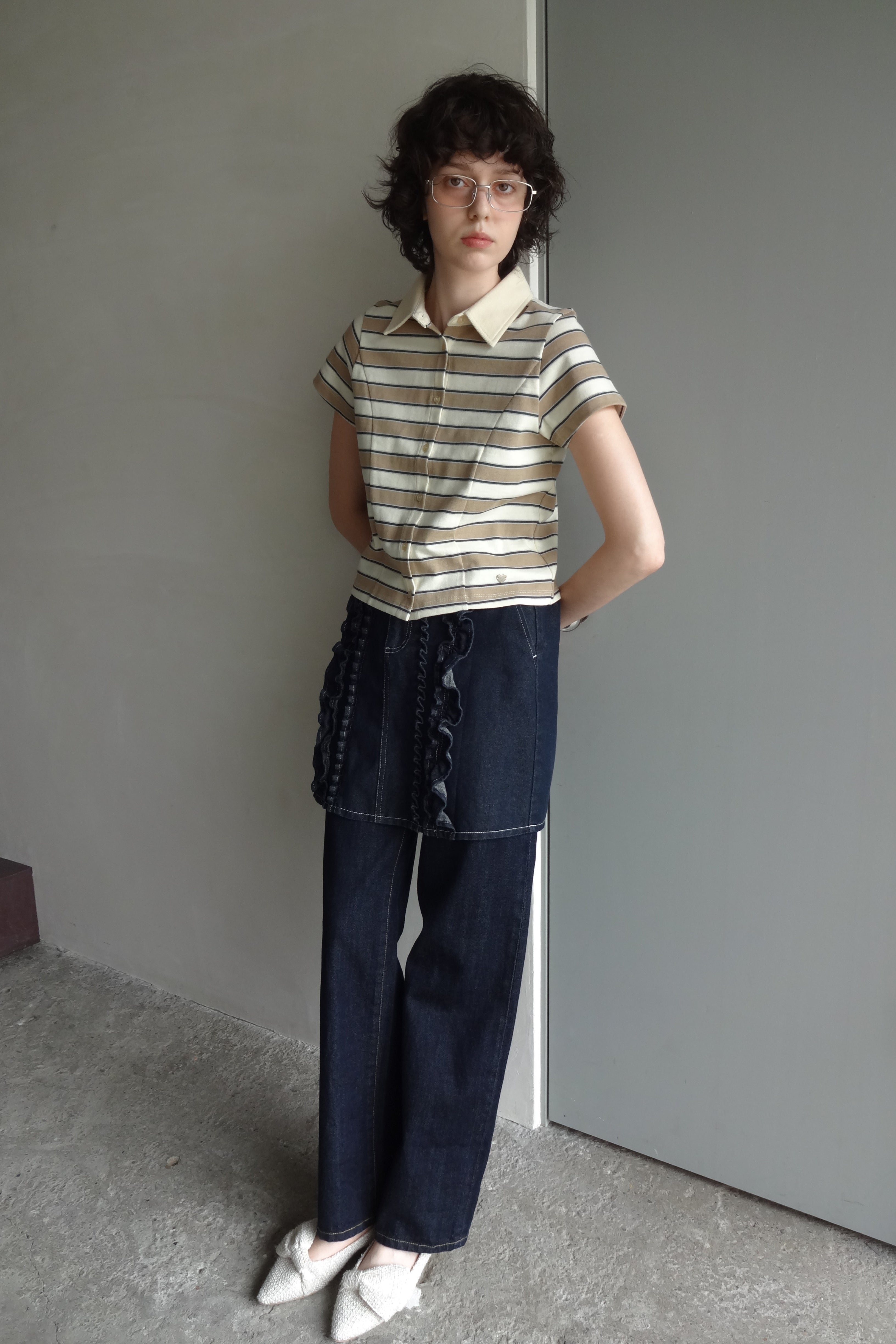 border polo shirt