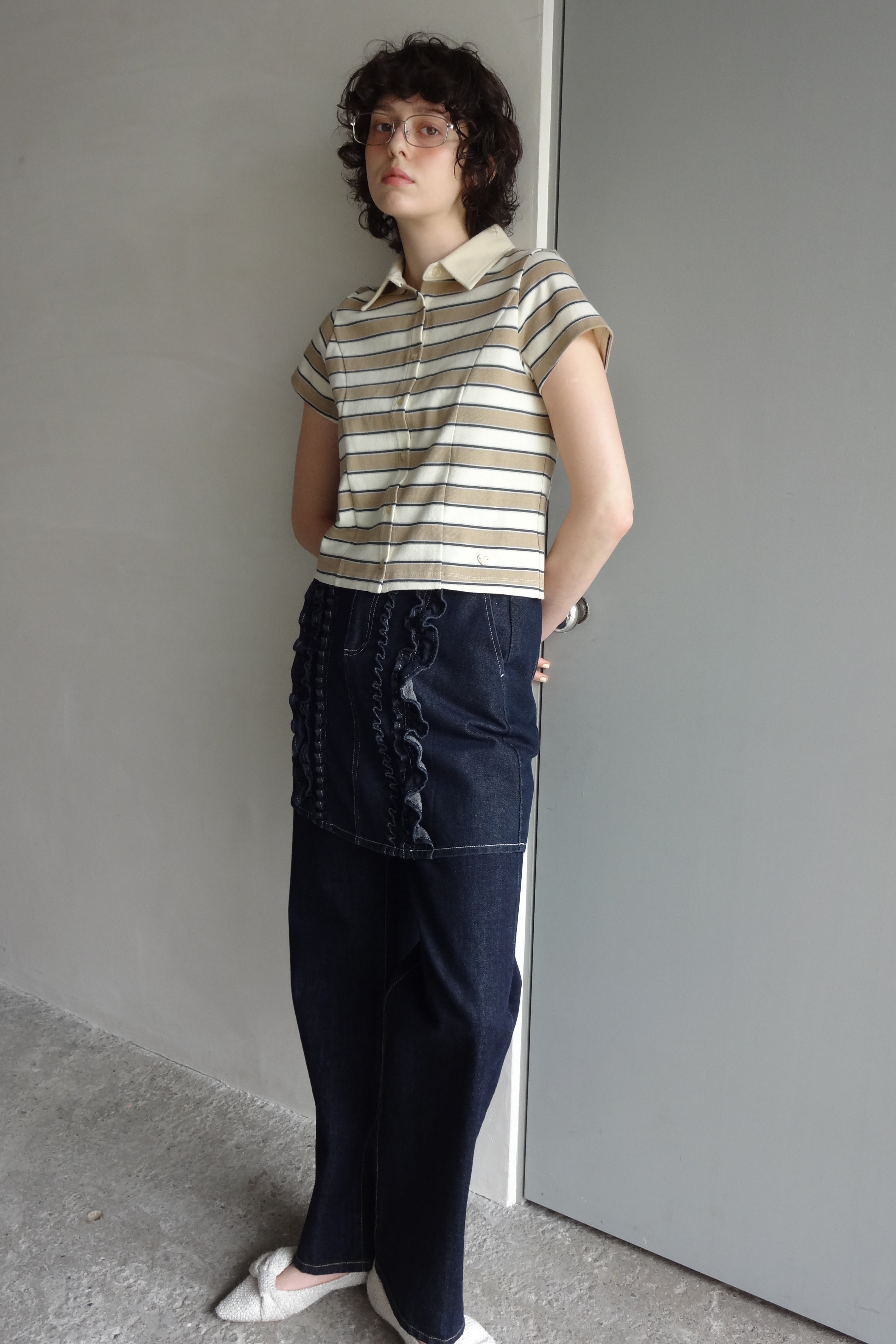border polo shirt