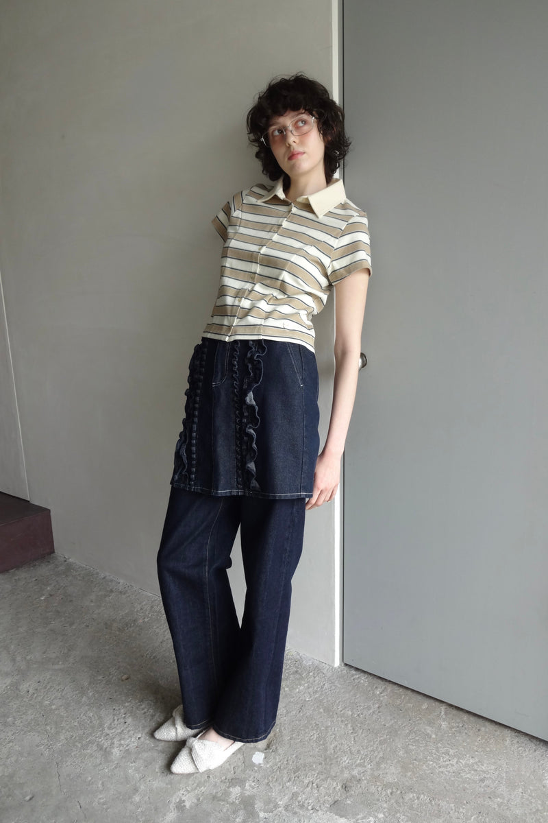 border polo shirt