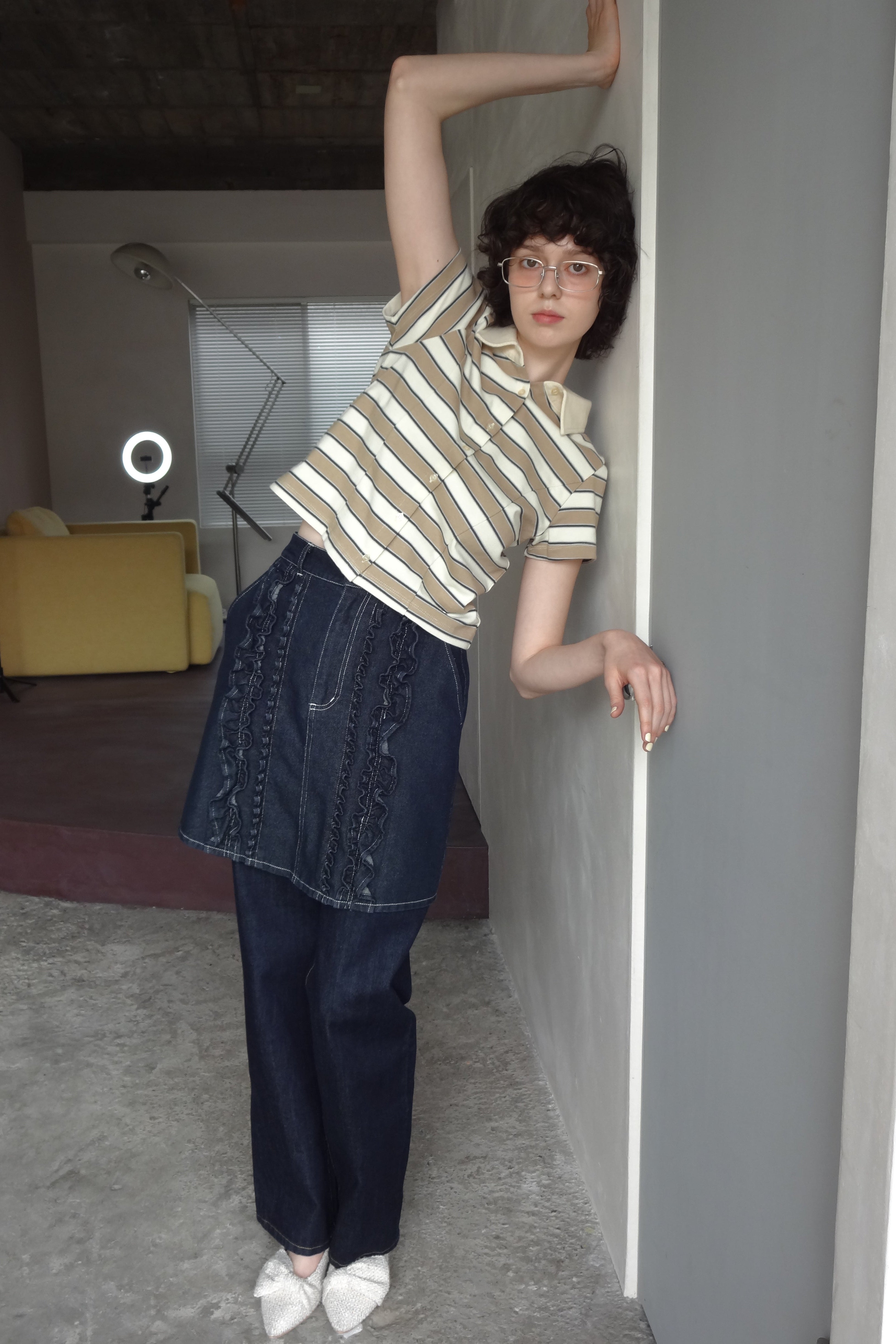 border polo shirt