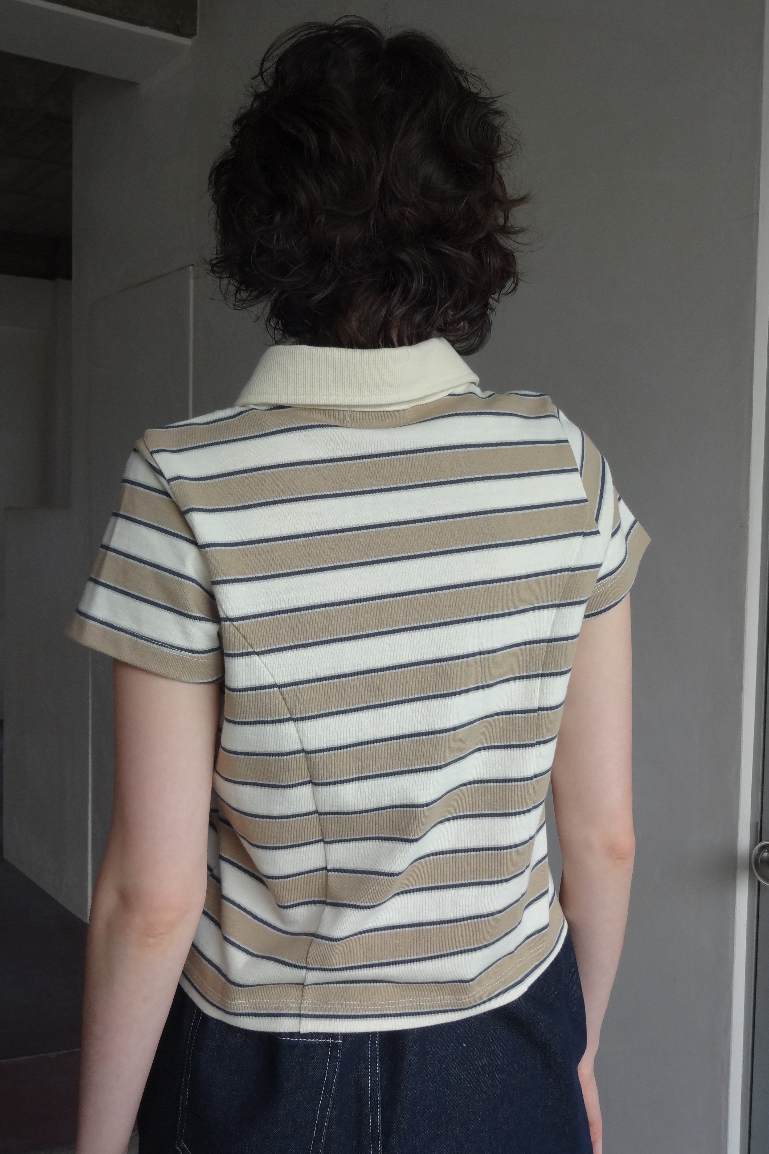 border polo shirt