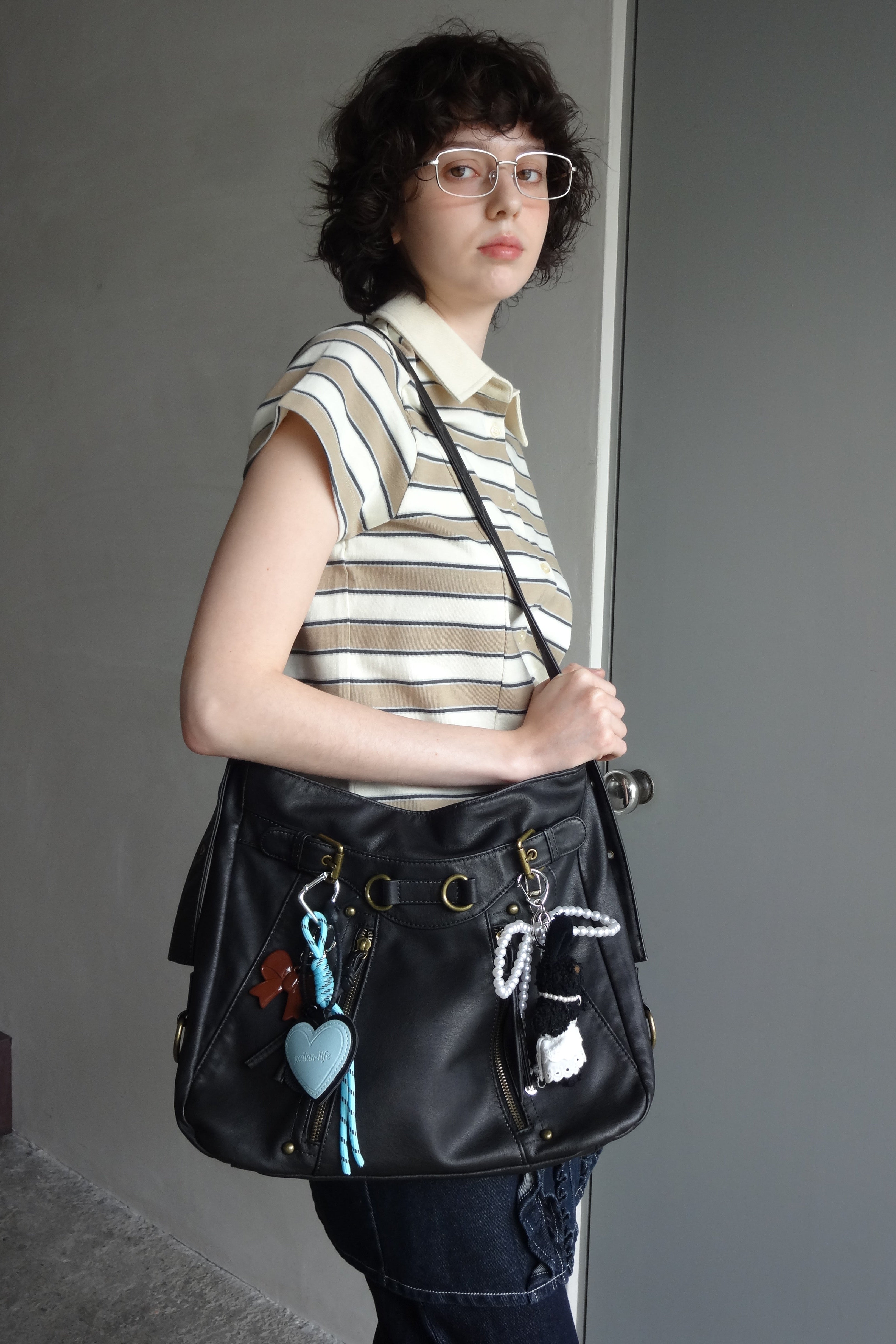 border polo shirt