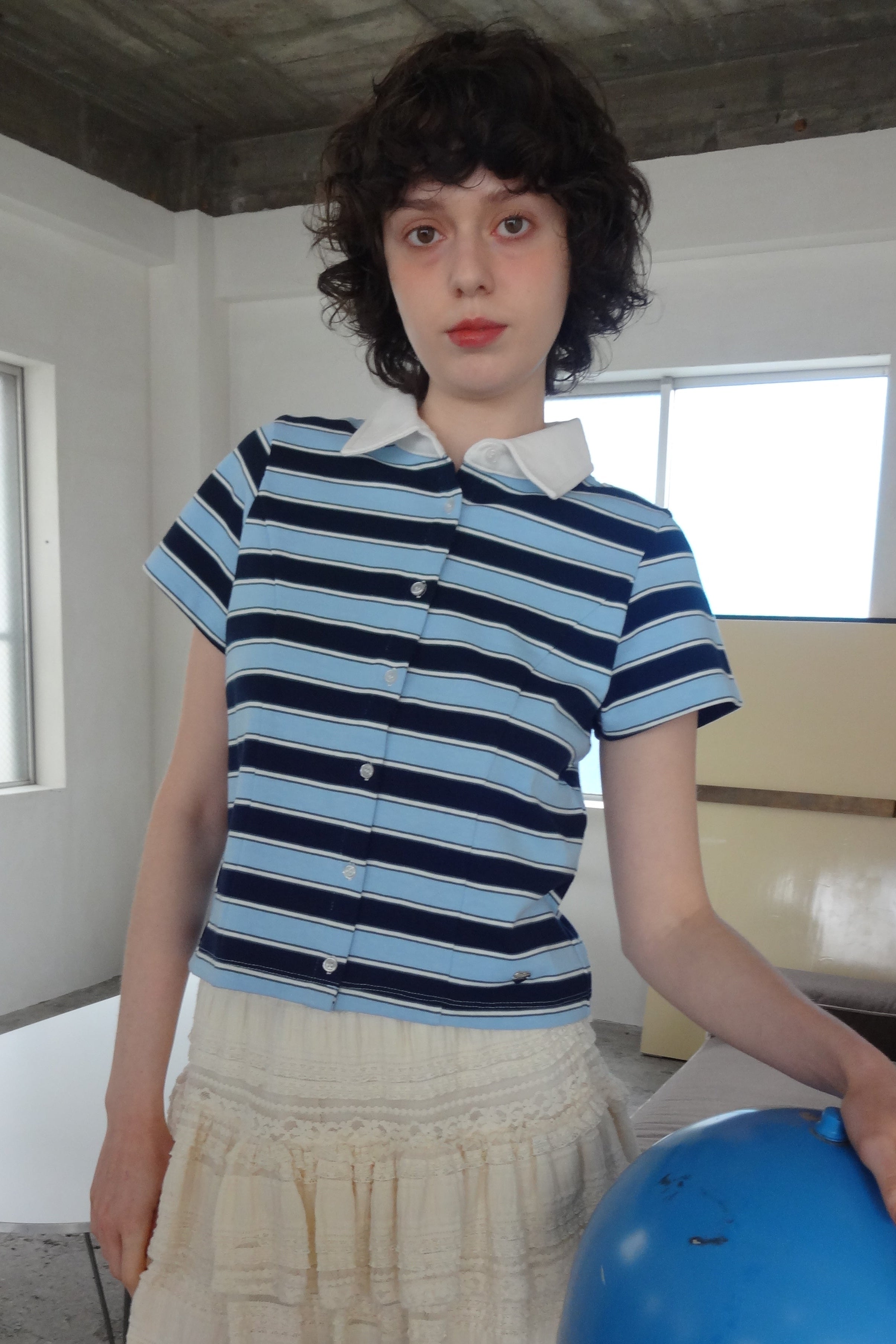 border polo shirt